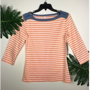 Passport Striped Top. A50